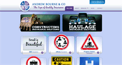 Desktop Screenshot of abourne.com